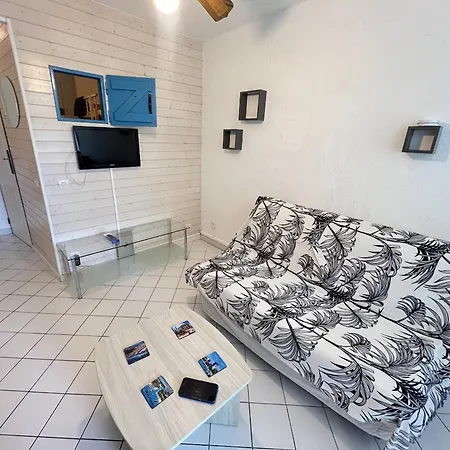 شقة Sol-y-days Soleiade, Agreable Rez De Jardin Proche Des Plages